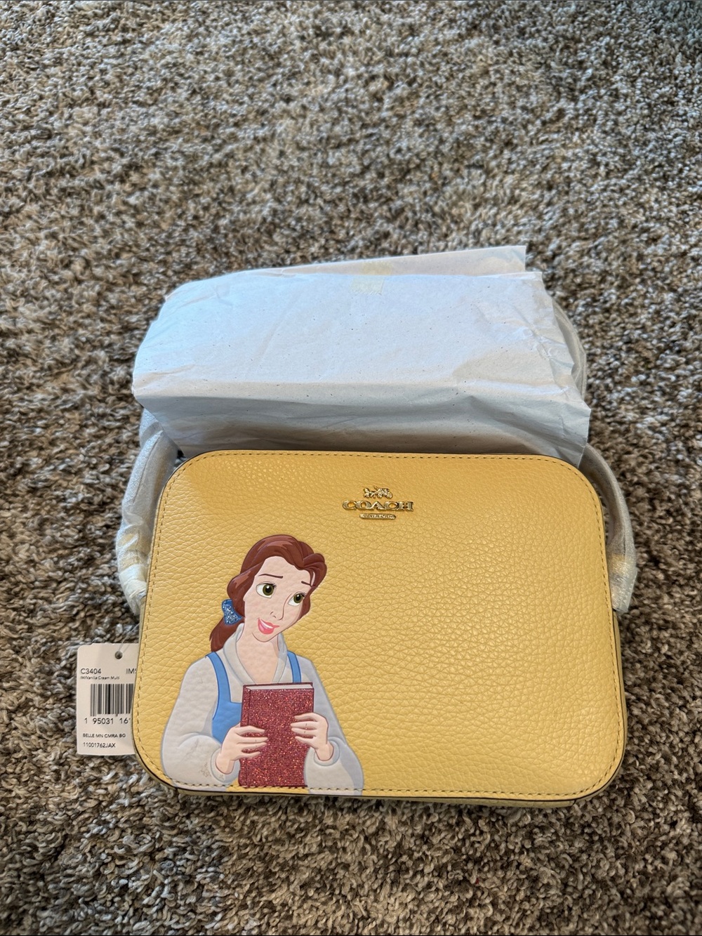 Coach Disney Belle leather crossbody bag